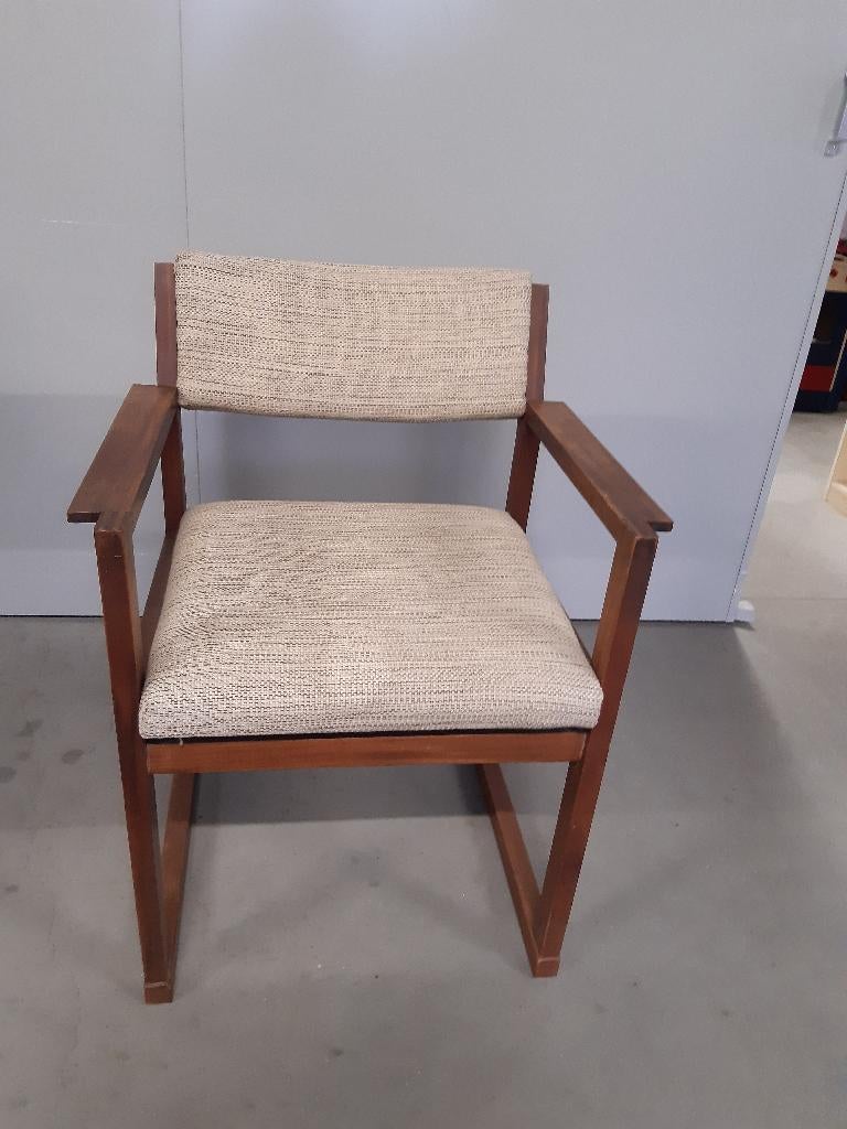 Stoel Pastoe, Ophalen, Gebruikt, Bruin, Design