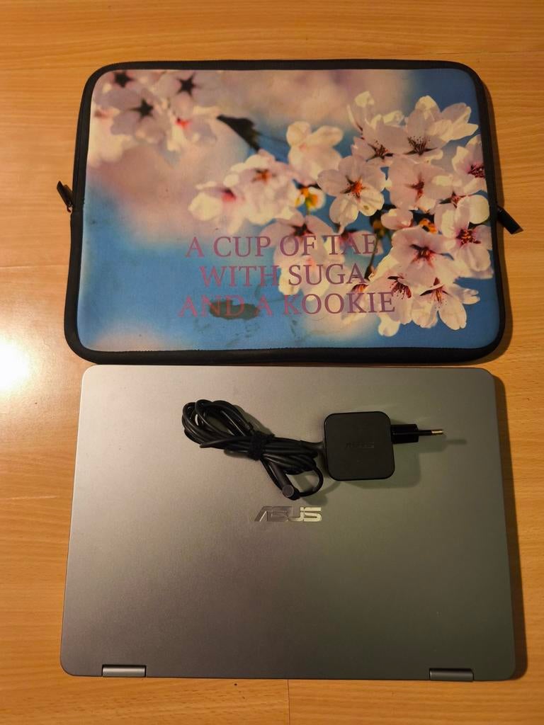 Asus Vivobook Flip 14 - Touchscreen 2-in-1 laptop - Grijs, Computers en Software, Windows Laptops, Gebruikt, 14 inch, SSD, Minder dan 2 Ghz