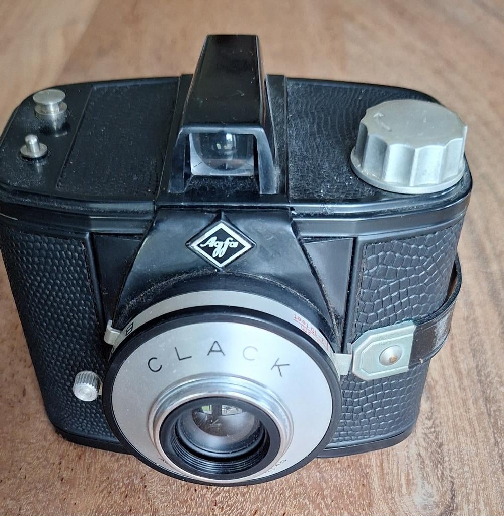 Vintage Agfa Clack Camera, Ophalen of Verzenden, Gebruikt, Compact