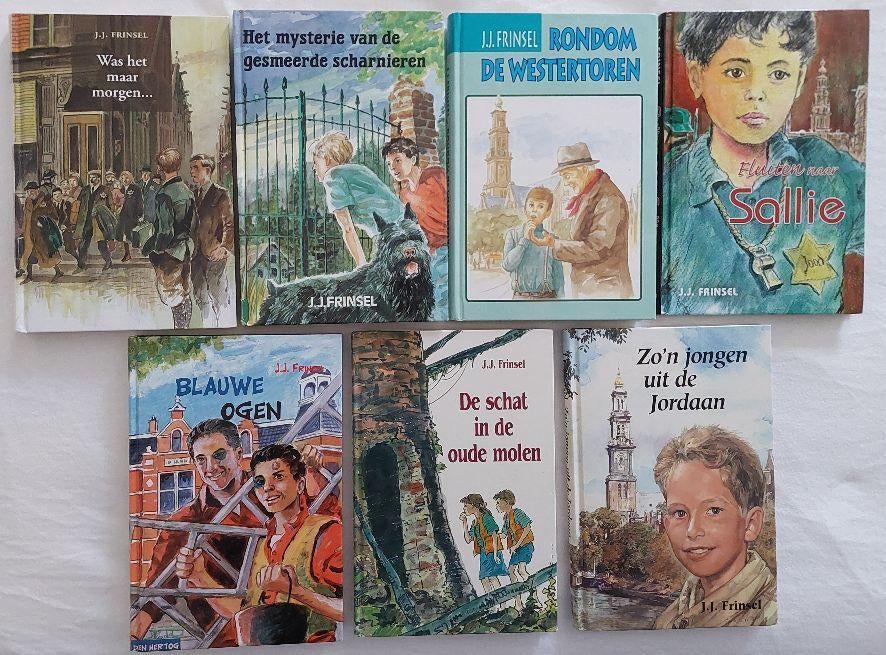 J.J. Frinsel: Diverse boeken, Boeken, Ophalen of Verzenden, Gelezen