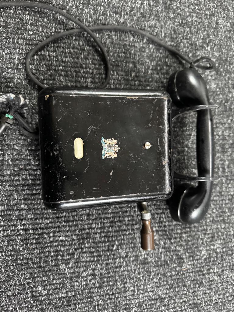 Vintage Siemens & Halske Wandtelefoon (PTT, 1962), Ophalen of Verzenden, Overige typen