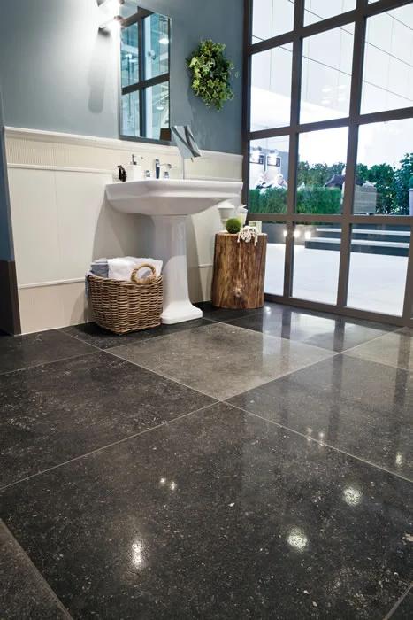 KRONOS HARDSTEEN LOOK TEGEL 80x80x1, 60 cm of meer, Nieuw, Ophalen of Verzenden, 10 m² of meer