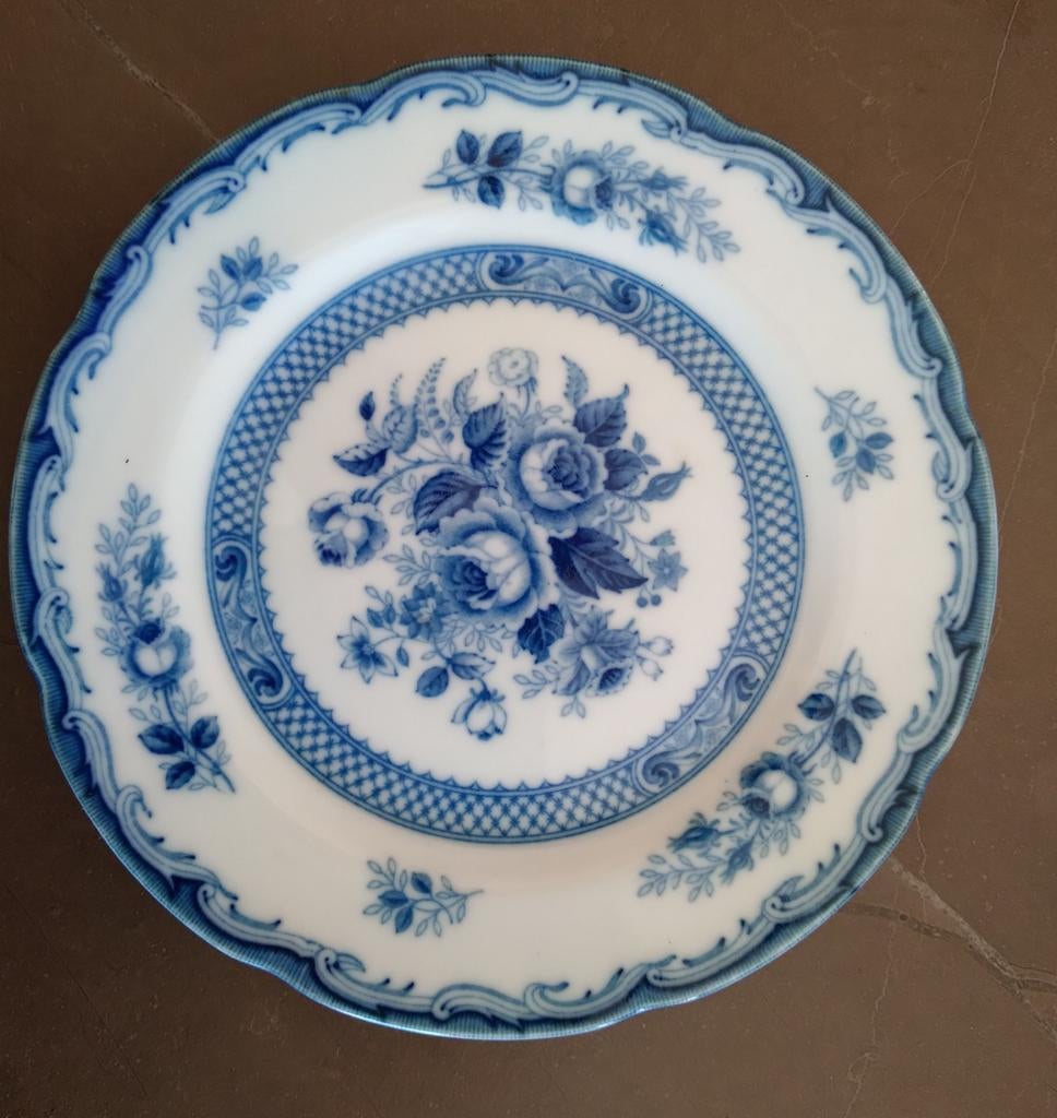 Bord van "blue and White servies", Ophalen of Verzenden, Zo goed als nieuw, Bord(en), Overige stijlen