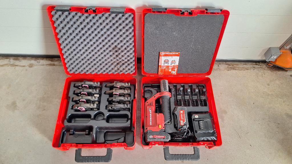 Rothenberger Compact TT Maxipro Accu perstang 8 AIRCO bekken, Auto diversen, Autogereedschap, Zo goed als nieuw, Ophalen of Verzenden