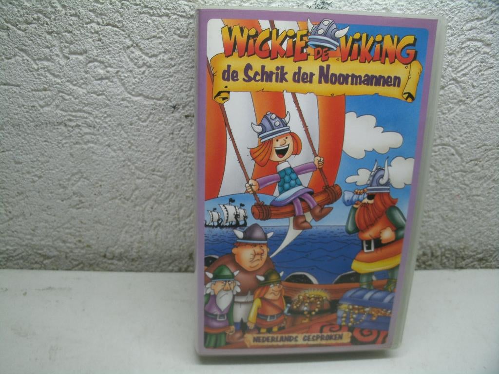 vhs 69a wickie de vikking de schrik der noormannen, Alle leeftijden, Ophalen of Verzenden, Zo goed als nieuw