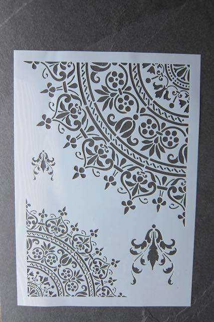 Marokkaanse mandala sjabloon stencil plastic a4, Verburgt Vintage, Overige typen, Nieuw, Ophalen of Verzenden