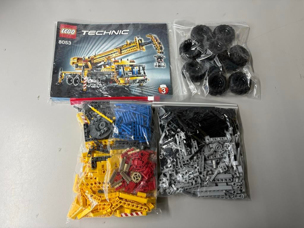 Lego technic 8053 mobile crane, Kinderen en Baby's, Speelgoed | Duplo en Lego, Lego, Lego, Lego, Ophalen of Verzenden
