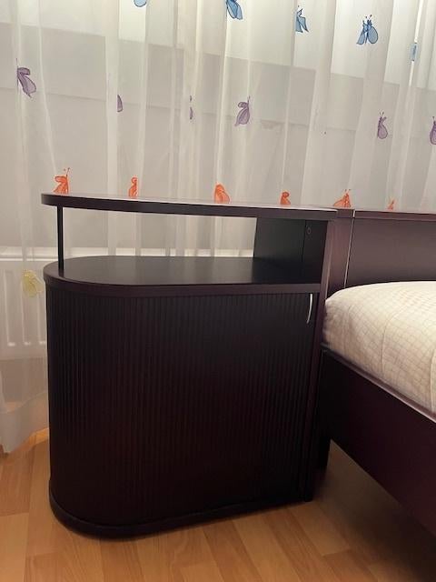 Auping Auronde 1000 bed electrisch verstelbaar + achterwand, Ophalen, Verstelbaar, Overige kleuren, Zo goed als nieuw