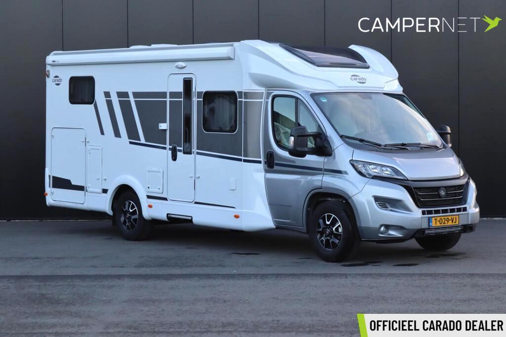 Carado T448 Pro+ 140pk Fiat | 1e Eigenaar | Origneel NL | Le, Caravans en Kamperen, Campers, Koelkast, Achteruitrijcamera, 7 tot 8 meter