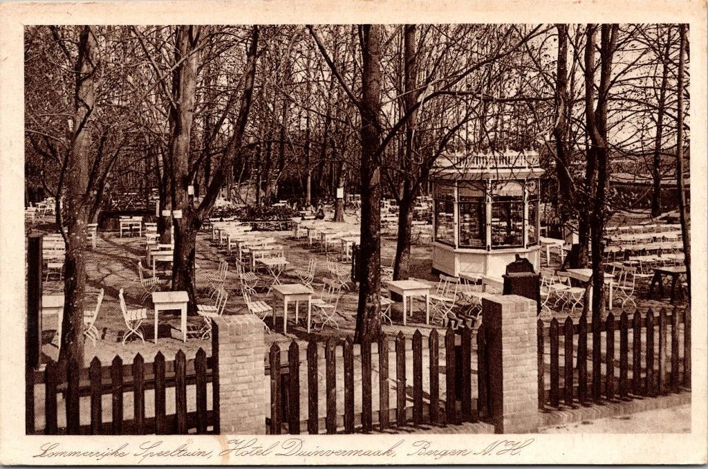 Bergen - Speeltuin Hotel Duinvermaak jaren 30, Verzenden, 1920 tot 1940, Gelopen, Noord-Holland