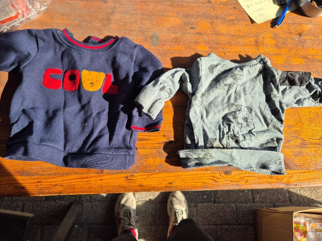Babykleding jongens maat 68, Kinderen en Baby's, Babykleding | Baby-kledingpakketten, Ophalen, Zo goed als nieuw, Maat 68