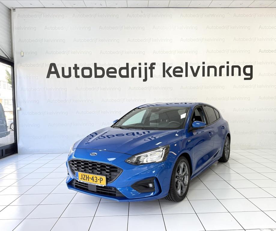 Ford Focus 1.0 EcoB. ST Line Bovag Garantie (bj 2020), Focus, Gebruikt, Euro 6, Blauw