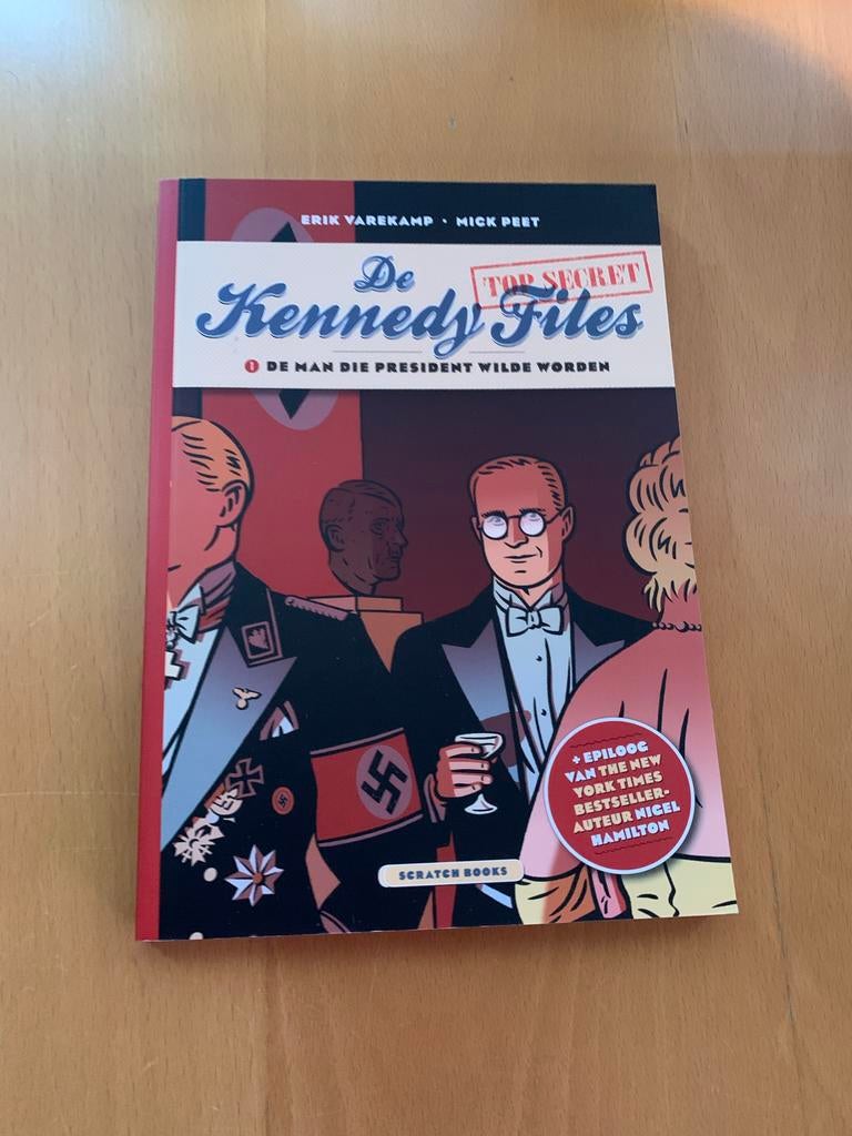 De Kennedy Files: De man die president wilde worden, Eén stripboek, Ophalen of Verzenden, Gelezen