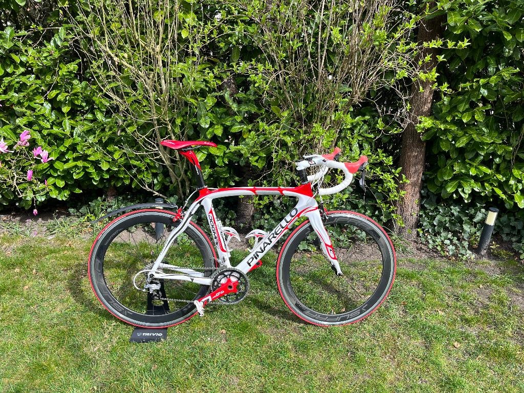 Racefiets Pinarello Dogma, Fietsen en Brommers, Fietsen | Racefietsen, 28 inch, Gebruikt, Carbon, Heren