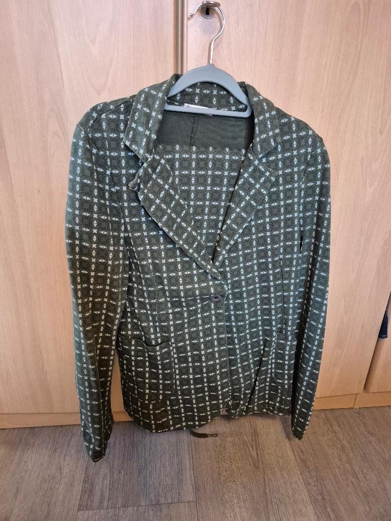 Aangeboden: Mooi damespak maat l, broek en colbert., Kostuum of Pak, Maat 42/44 (L), Ophalen of Verzenden, Zo goed als nieuw