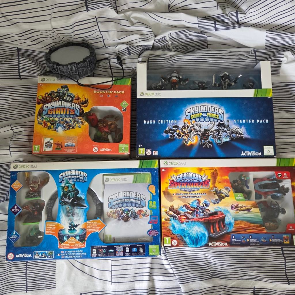 Skylanders Starter Pack's Xbox360, Avontuur en Actie, Verzenden, 2 spelers, Zo goed als nieuw
