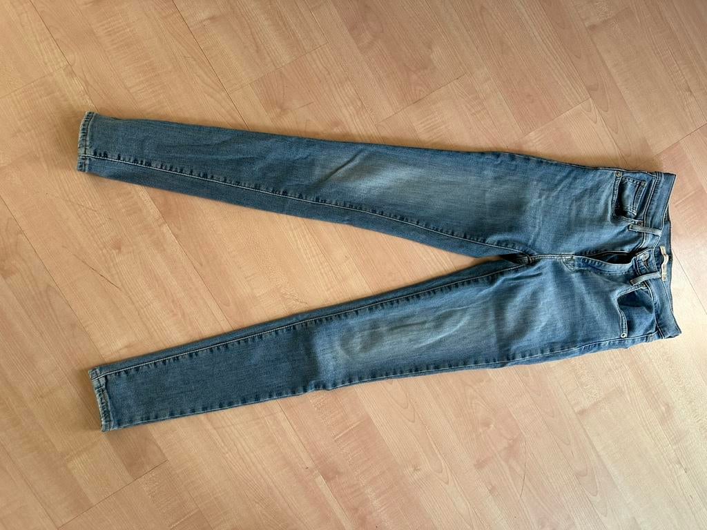 Levi's Mile High Super Skinny Jeans - Diverse maten en kleur, Ophalen of Verzenden, Zo goed als nieuw, Blauw, W27 (confectie 34) of kleiner
