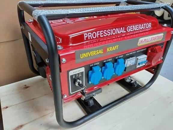 Aggregaat/generator 9500w Nieuw Stil gratis bezorging, Benzine, Geluidgedempt, Nieuw, Ophalen of Verzenden