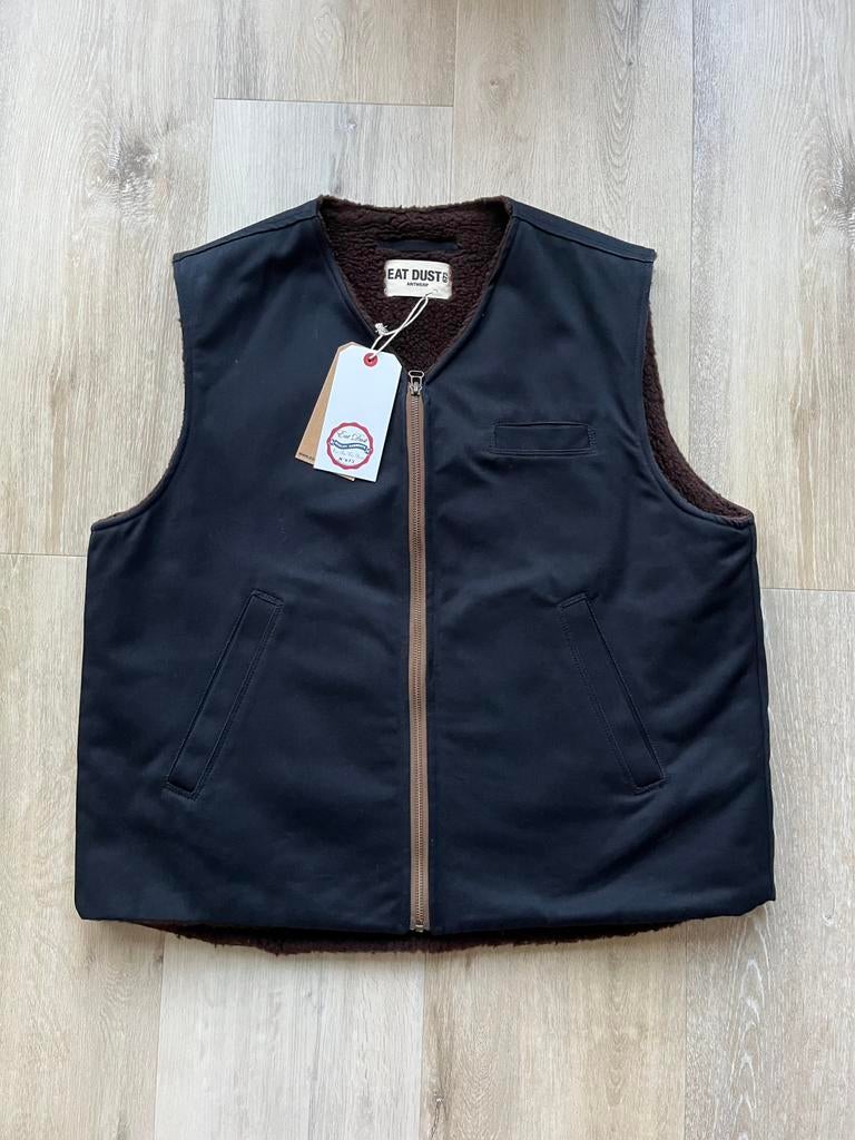 EAT DUST deck vest maat XL, Verzenden, Nieuw met kaartje, Heren, Jas | textiel