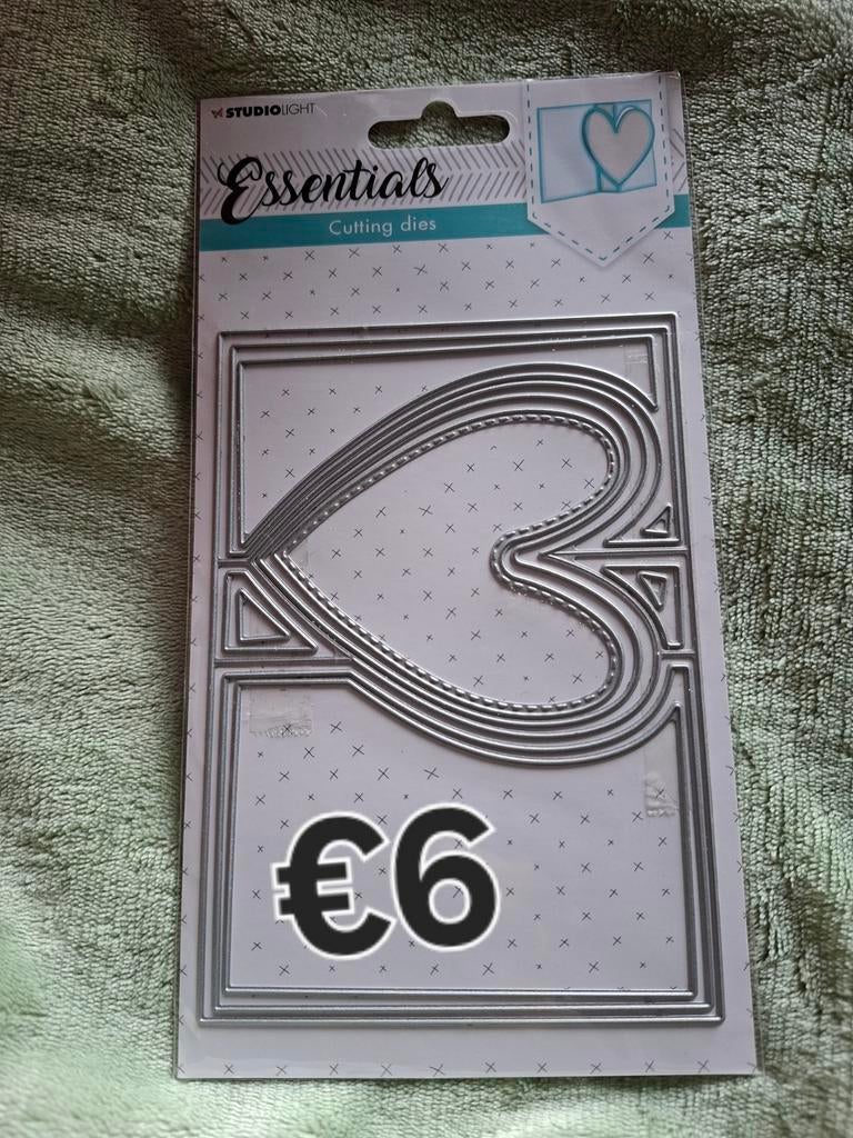 Studio Light Essentials Cutting Dies - Hart, Ophalen of Verzenden