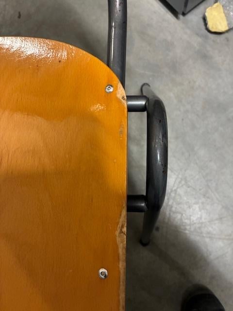 Stapel / kantine stoelen, Huis en Inrichting, Stoelen, Ophalen, Gebruikt, Overige kleuren, -