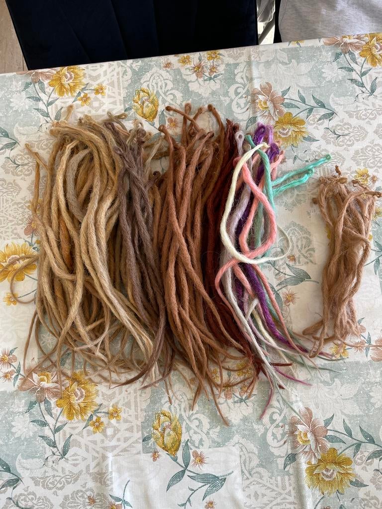 Dreadlocks om in te vlechten, Ophalen of Verzenden, Gebruikt, Pruik of Haarverlenging