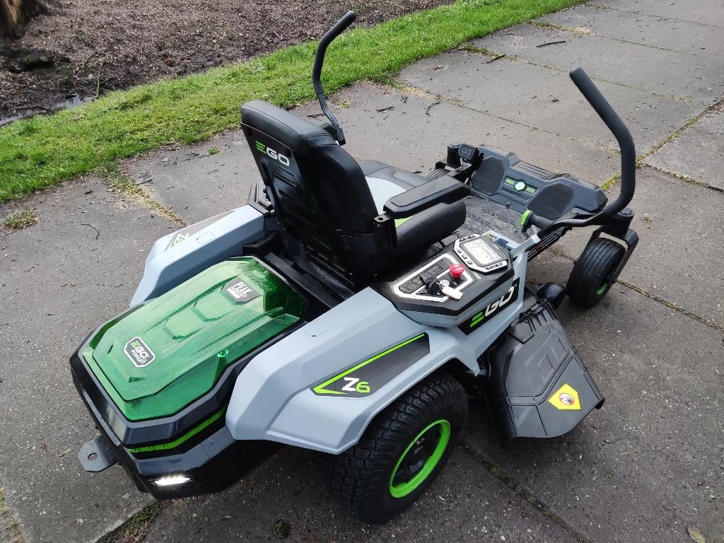 EGO accuzitmaaier (type ZT4201E-L, 107 cm, Zero-Turn, 64 h), Tuin en Terras, Zitmaaiers, EGO, EGO, EGO, Ophalen of Verzenden