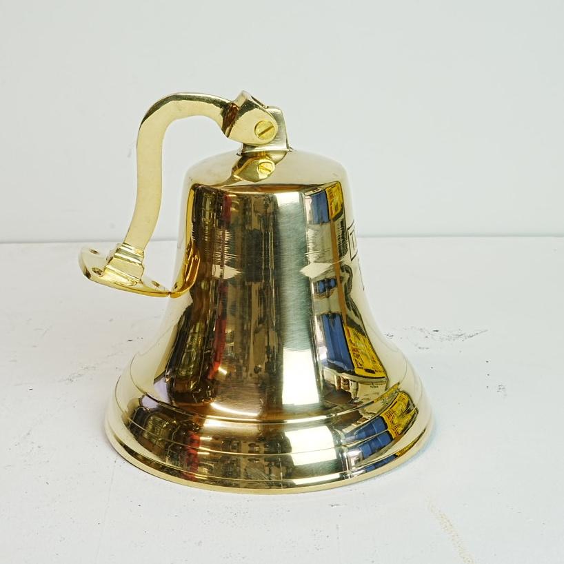 Titanic koperen scheepsbel/ kroegbel/ schoolbel/ aandachtbel, Verzamelen, Ophalen of Verzenden, Nieuw, Gebruiksvoorwerp