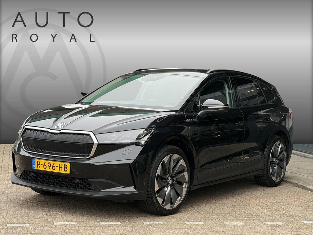 Skoda Enyaq iV 60 SFEER VERLICHTING | VIRTUAL DISPLAY | CAME, Automaat, Achterwielaandrijving, Gebruikt, Zwart