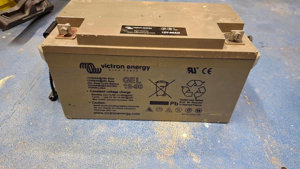 Victron Energy Gel Accu 90AH - Diepontlading Batterij, Ophalen of Verzenden, Gebruikt, Overige automerken