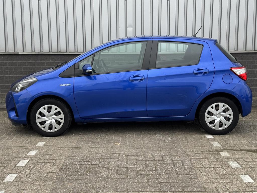 Toyota Yaris 1.5 Hybrid Business Plus Clima | Dealer onderho, Gebruikt, 4 cilinders, Met garantie (alle), Blauw