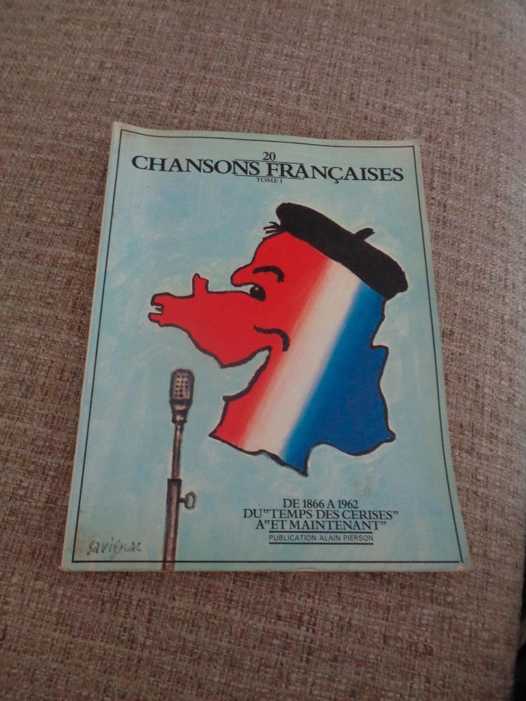20 Chansons Francaises...  de 1866 a 1962, Boeken, Ophalen of Verzenden, Gelezen, Artiest