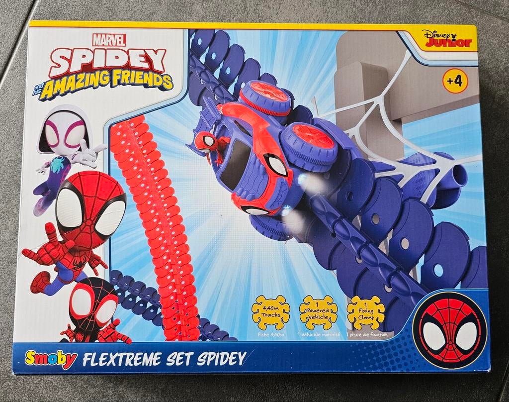 Flextreme set spidey, Ophalen of Verzenden, Zo goed als nieuw