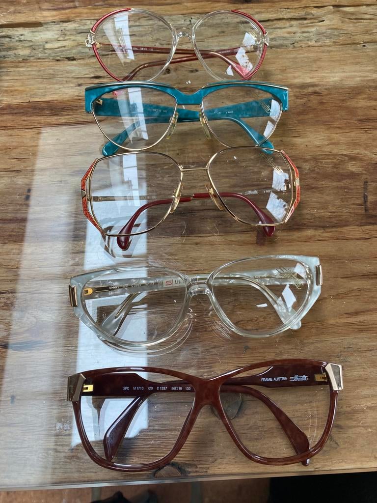 Silhouette brilmontuur, Sieraden, Tassen en Uiterlijk, Zonnebrillen en Brillen | Dames, Ophalen of Verzenden, Zo goed als nieuw