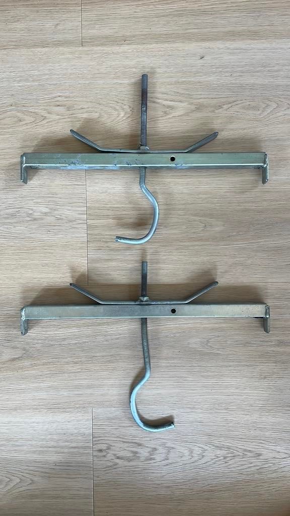 2x Auto Ladderklem, dakdrager ladder klem, busje, imperialen, Ophalen of Verzenden, Gebruikt