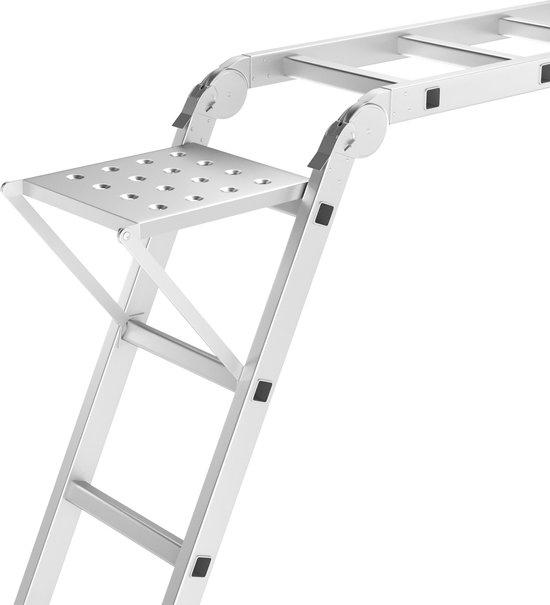 Ladderbankje, Ophalen, Zo goed als nieuw, Ladder, Opvouwbaar of Inschuifbaar