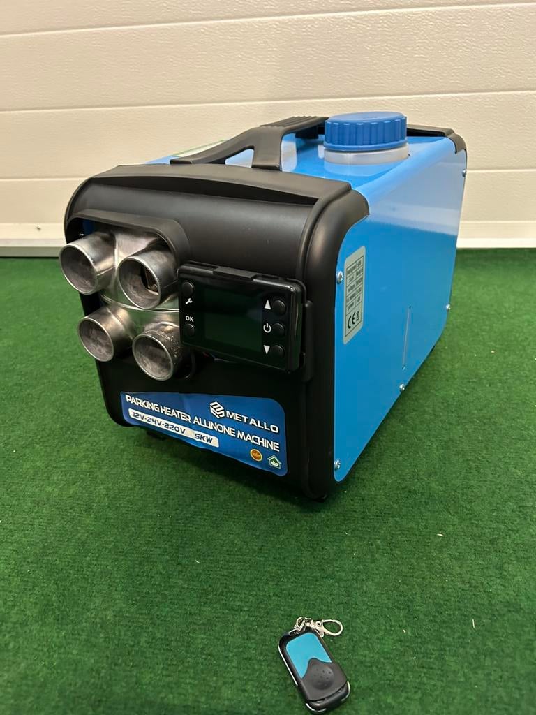 Nieuwe Metallo dieselkachel met afstandsbediening, Ophalen, Metallo, Overige soorten, Elektrisch