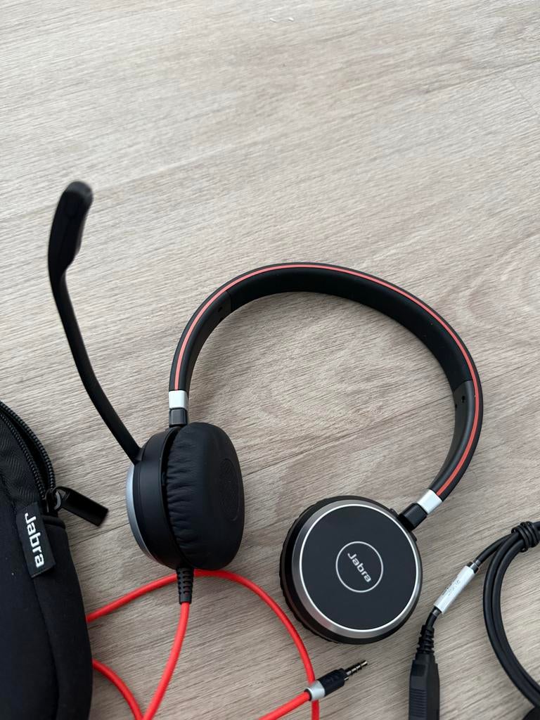 Jabra GN headset, Audio, Tv en Foto, Koptelefoons, Ophalen of Verzenden, Zo goed als nieuw, Op oor (supra aural), Overige merken