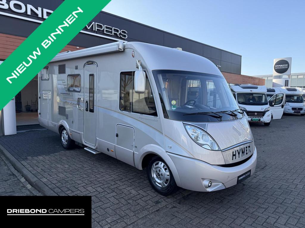 Hymer B 674 SL Automaat Enkele Bedden E&P Level Boven kasten, Airbags, Tot en met 2, 7 tot 8 meter, Bedrijf