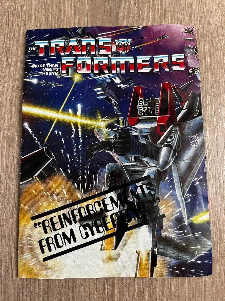 Transformer G1: 1985 Mail away brochure, G1, Ophalen of Verzenden, Gebruikt, Overige rassen