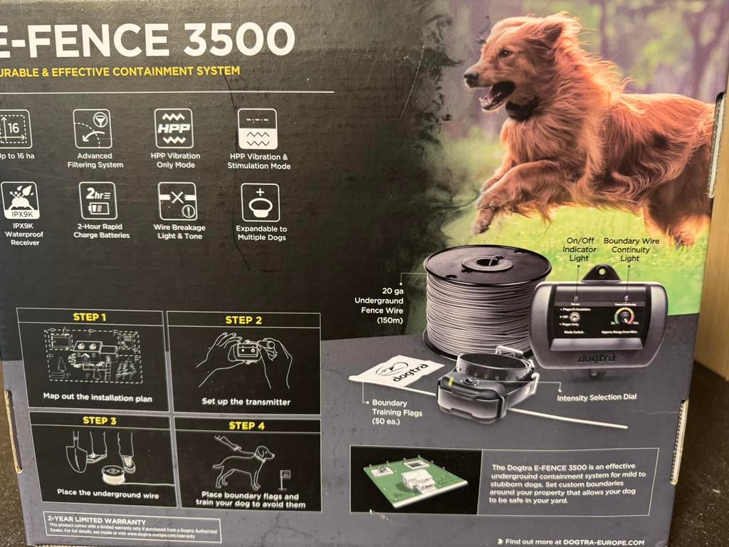 Dogtra E Fence 3500, Dieren en Toebehoren, Ophalen of Verzenden, Nieuw
