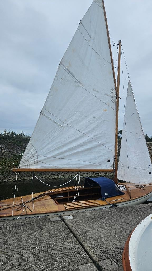 Open zeilboot 16M2, Watersport en Boten, Open zeilboten, Ophalen, Gebruikt, Overige typen, 3 tot 6 meter