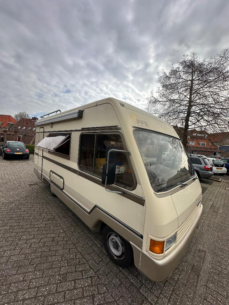 Mooie Peugeot J5 FFB Classic 570 camper | 1990 | 148.646 km, Caravans en Kamperen, Campers, Reservewiel, Standaard zit, Particulier