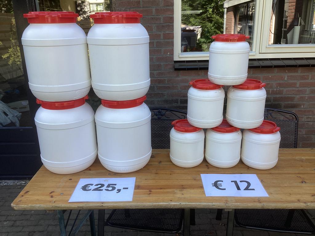 KUNSTSTOF VATEN VOORRAADBUS TON WATERSPORT CURTEC VOERTON, NVT, Kunststof, Nieuw, NVT