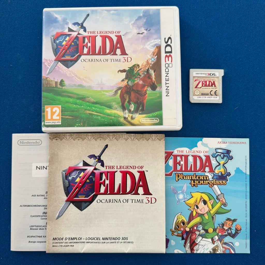 Zelda Ocarina of Time 3DS Compleet Vaste Prijs, Avontuur en Actie, 1 speler, Ophalen of Verzenden, Zo goed als nieuw