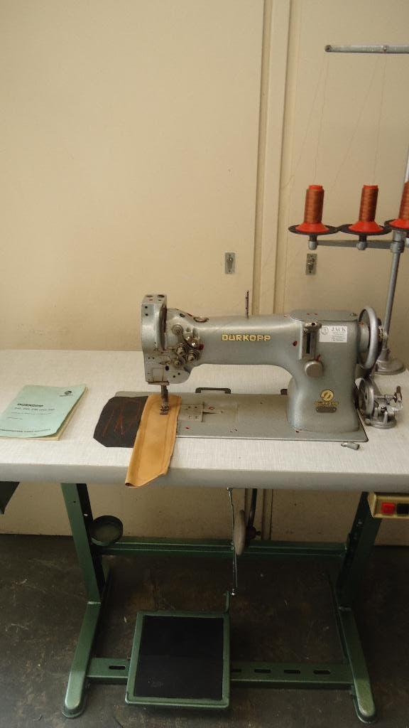 Industrie Naaimachine Durkopp Dubbel naaalds Dubbeltransport, Overige merken, Gebruikt, Ophalen of Verzenden, Naaimachine