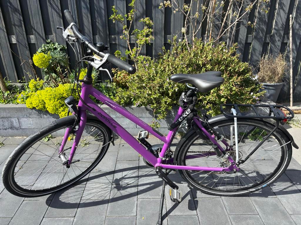 Batavus Zonar damesfiets paars, Fietsen en Brommers, Ophalen, Zo goed als nieuw, Batavus, Versnellingen