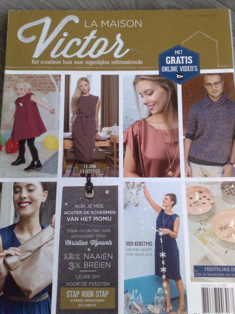 La maison victor editie 6 november / december 2016, Verzenden, Nieuw, Vrouw, Overige merken