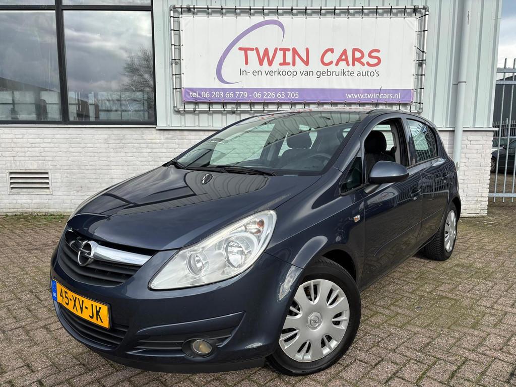 Opel Corsa 1.2-16V Enjoy 5drs Airco, Voorwielaandrijving, Gebruikt, 4 cilinders, 1229 cc