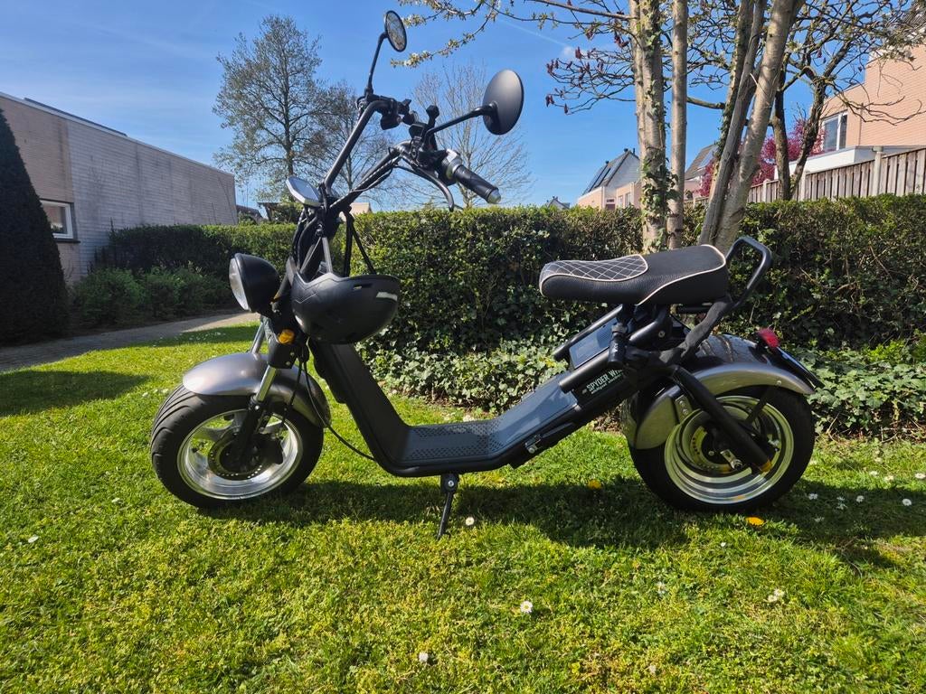 Spyder Wheelz E-Chopper uit 2022 - 70km actieradius, Ophalen, Zo goed als nieuw, Elektrisch, Overige merken